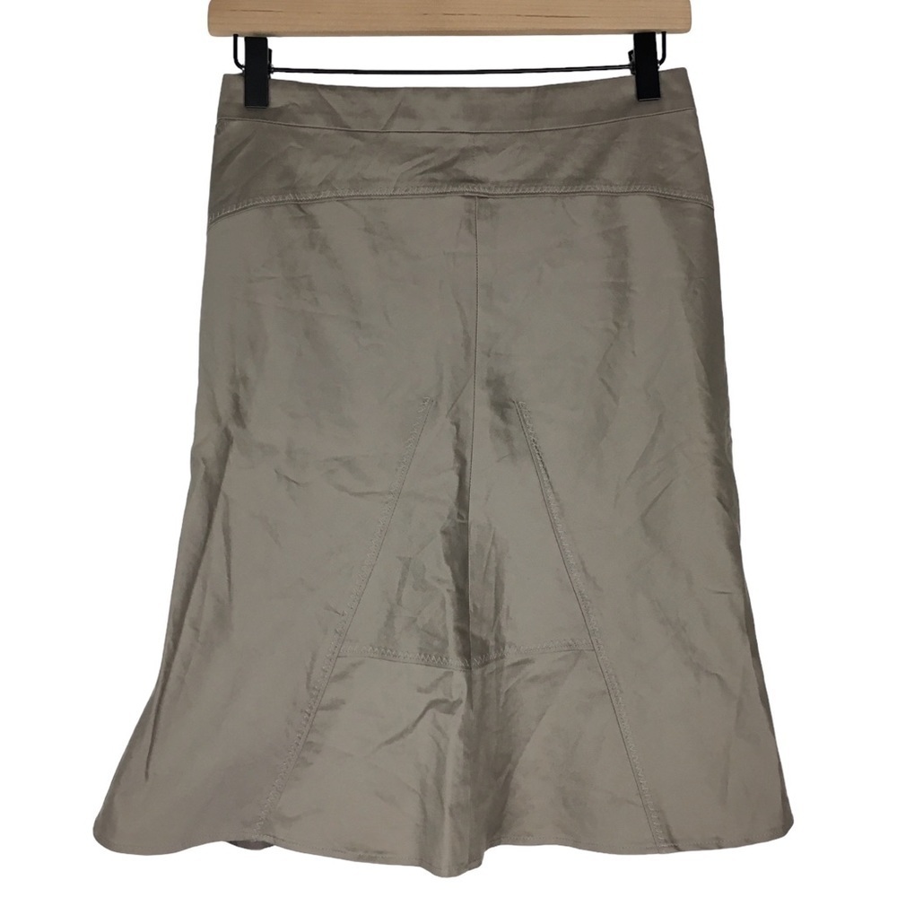 BCBGMAXAZRIA Skirt Lori Tulip Fitted Fit Flare Pencil Minimalist Capsule Size 0